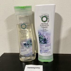 Herbal Essences Naked 0%, Moisture Shampoo & Conditioner set 10.1 fl.oz.